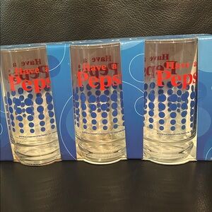Vintage Pepsi Glasses